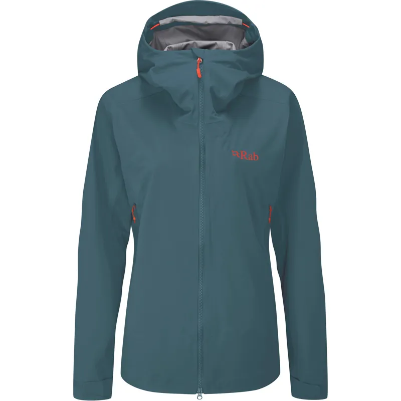 Rab Womens Kinetic Alpine 2.0 Jacket - Orion Blue