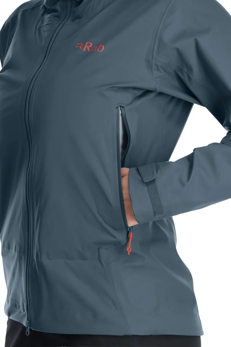 Rab Womens Kinetic Alpine 2.0 Jacket - Orion Blue-5