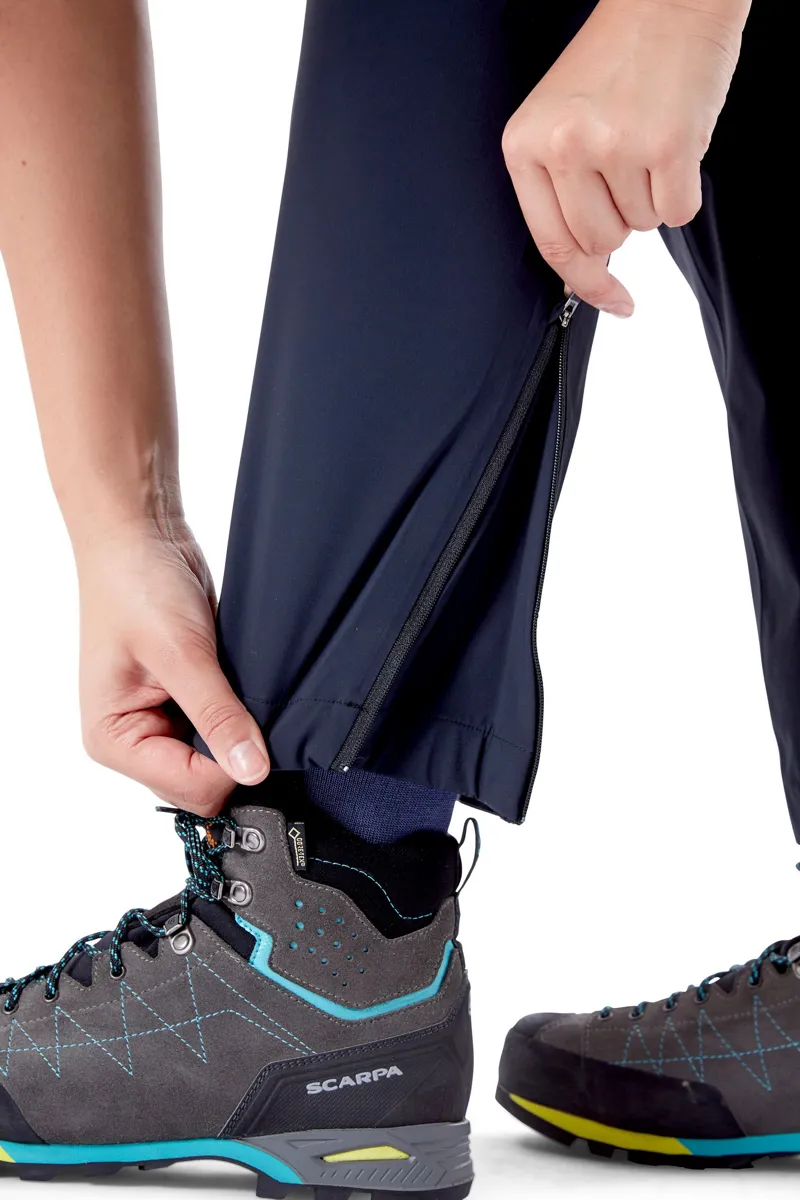 Rab Womens Kinetic Alpine 2.0 Overtrousers  - Black-11