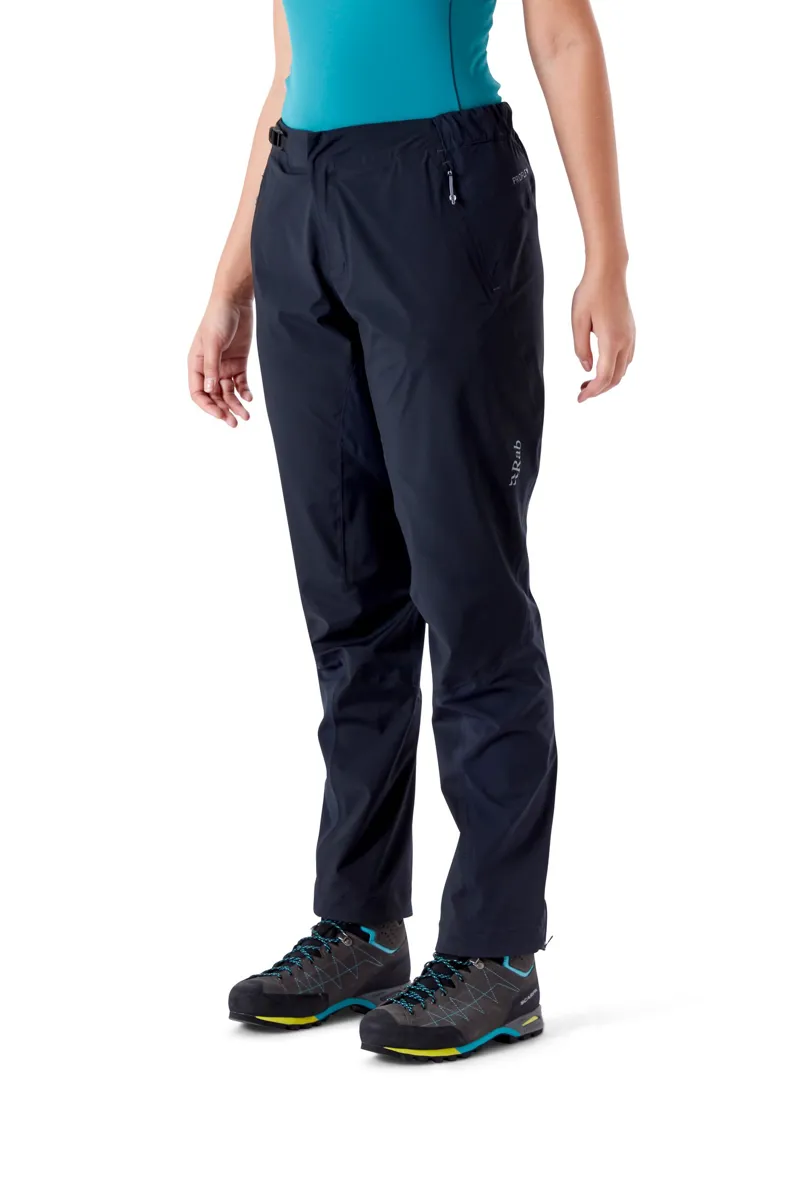 Rab Womens Kinetic Alpine 2.0 Overtrousers  - Black-2