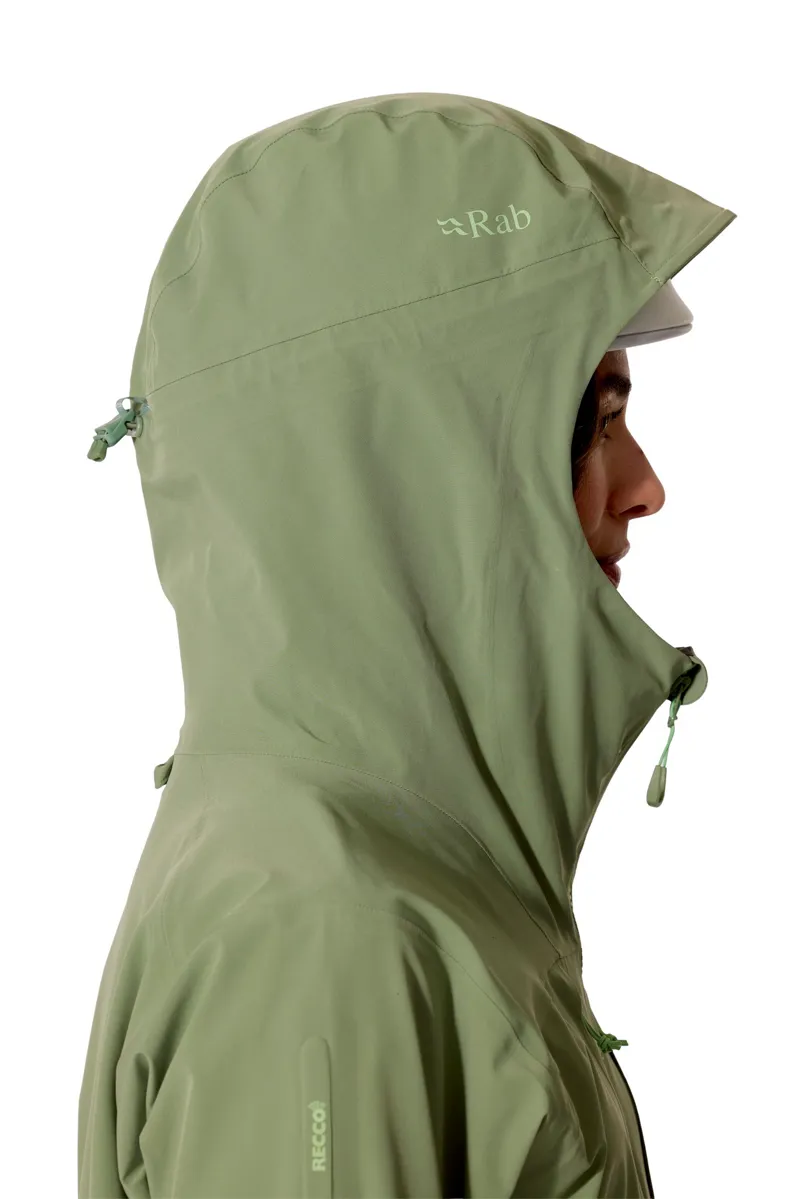 Rab Womens Kinetic Alpine Stretch Jacket - Dark Pebble-7