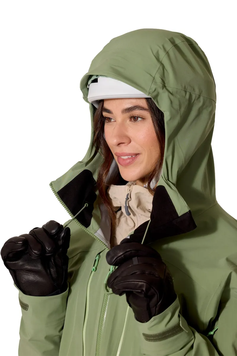 Rab Womens Kinetic Alpine Stretch Jacket - Dark Pebble-6