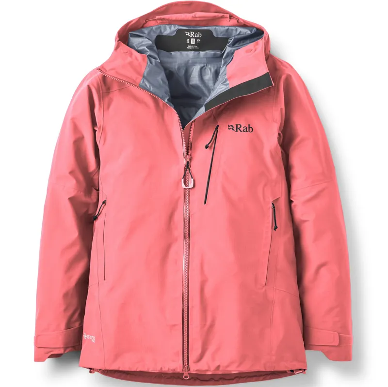 Rab Womens Latok Alpine GTX Jacket - Hibiscus