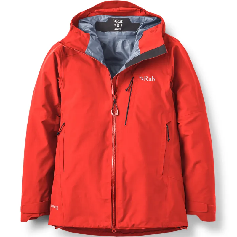 Rab Womens Latok Alpine GTX Jacket - Summit Red