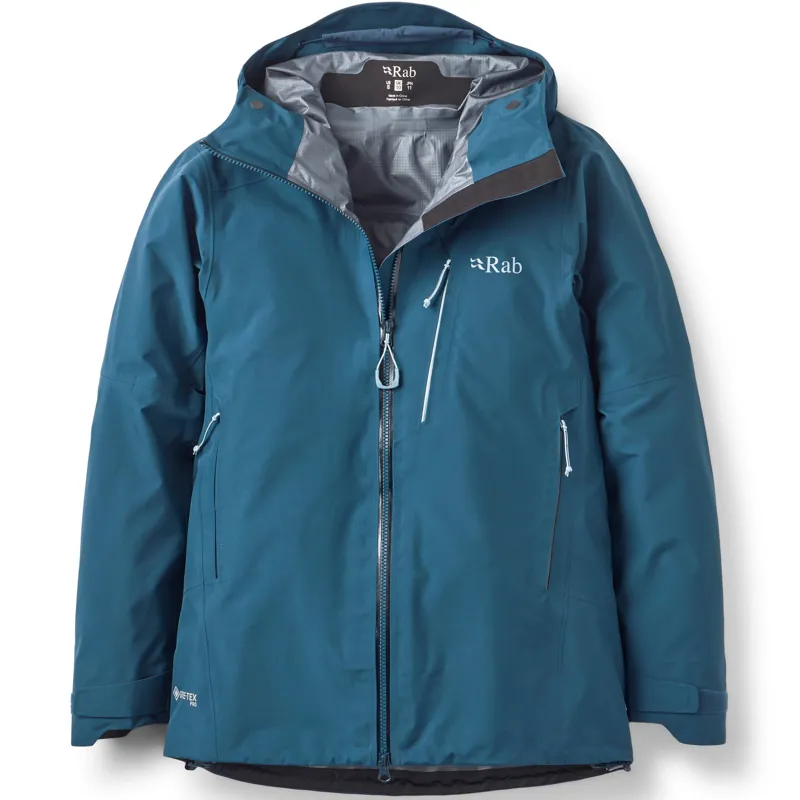 Rab Womens Latok Alpine GTX Jacket - Tempest Blue