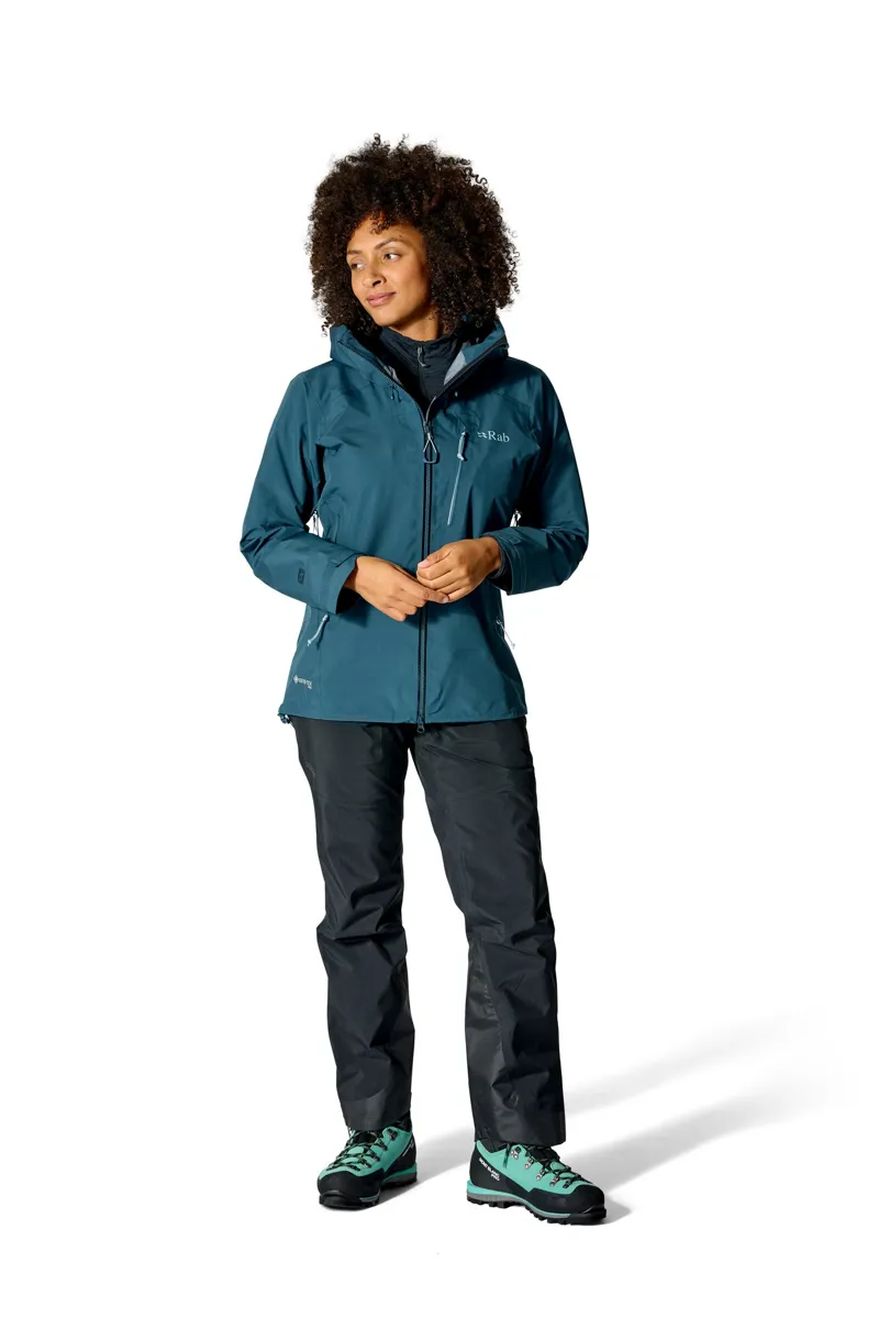 Rab Womens Latok Alpine GTX Jacket - Summit Red-1
