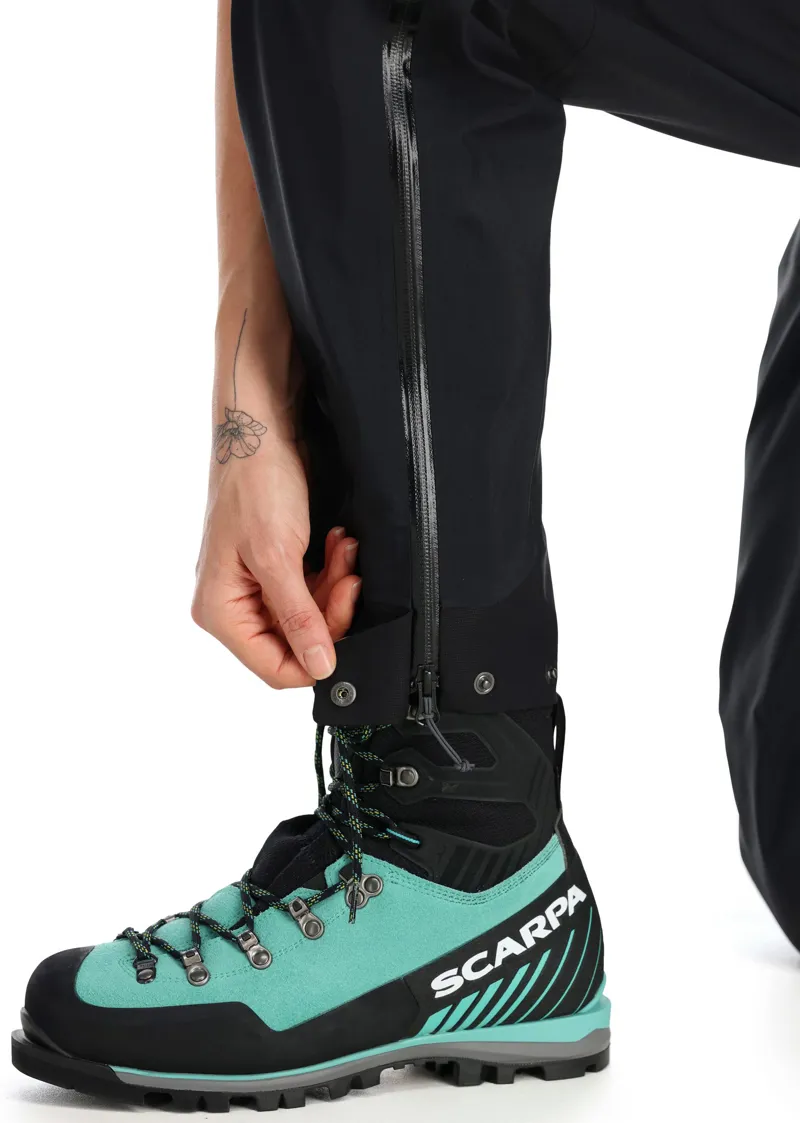 Rab Womens Latok GTX Overtrousers  - Black-10