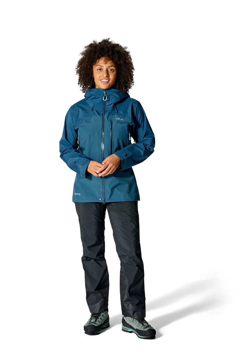 Rab Womens Latok Mountain GTX Jacket - Plum-2