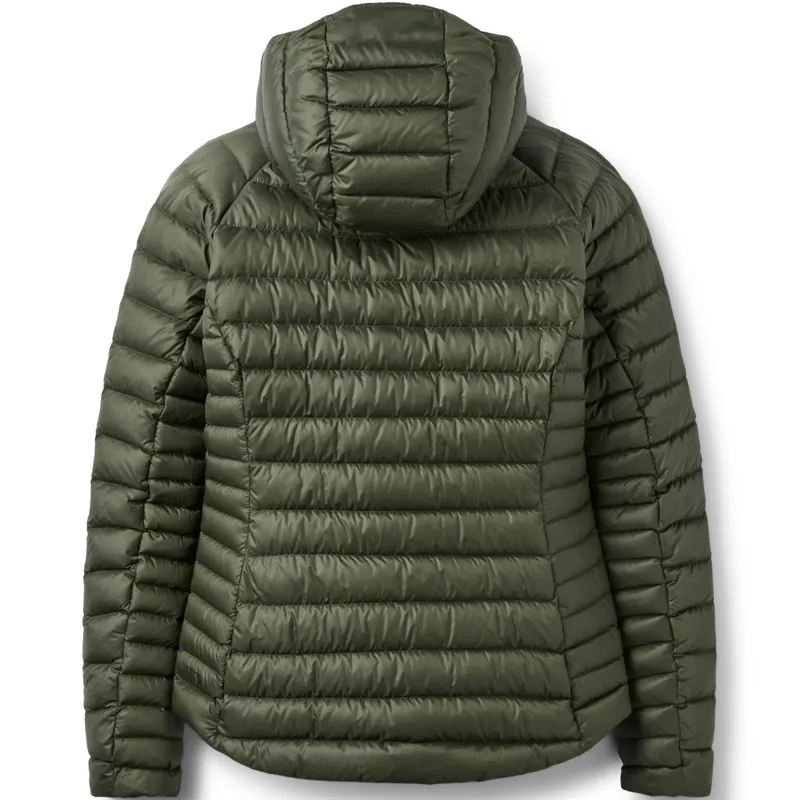 Rab Womens Microlight Alpine Hoody - Army-1