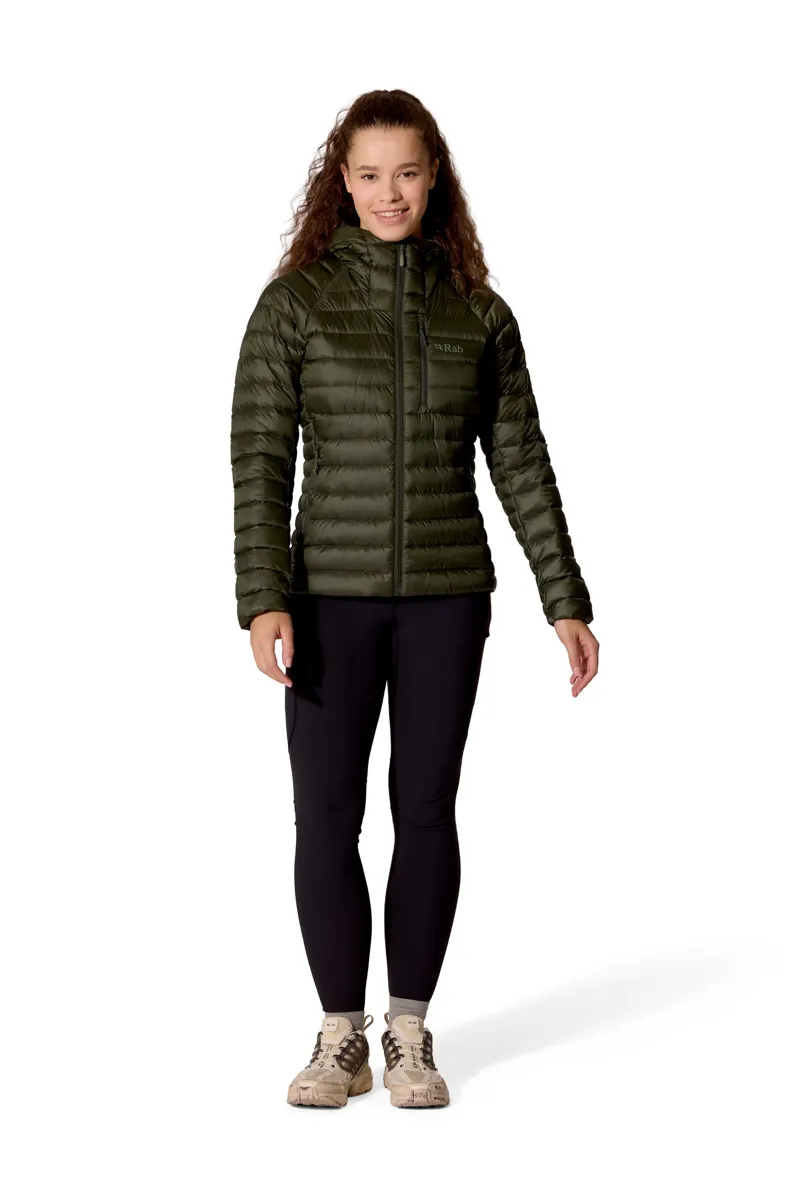 Rab Womens Microlight Alpine Hoody - Galaxy Blue-2