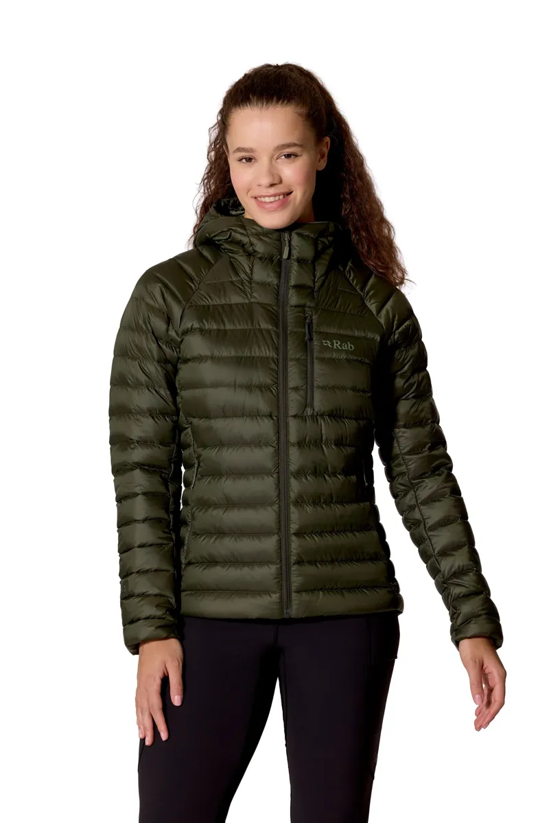 Rab Womens Microlight Alpine Hoody - Galaxy Blue-4