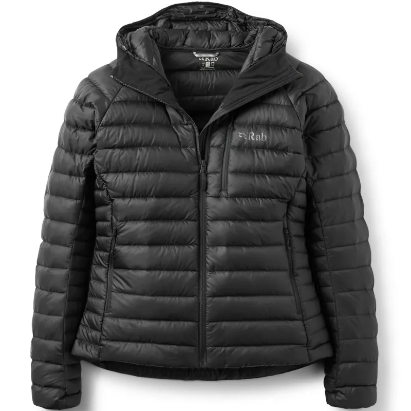 Rab Womens Microlight Alpine Hoody - Black