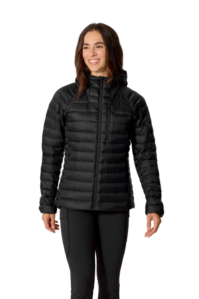 Rab Womens Microlight Alpine Hoody - Black-4