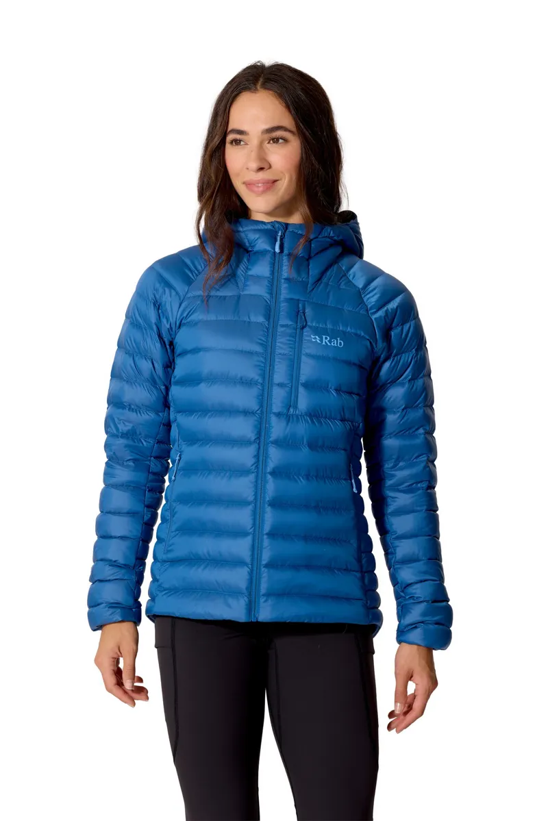 Rab Womens Microlight Alpine Hoody - Dark Bluebird-2