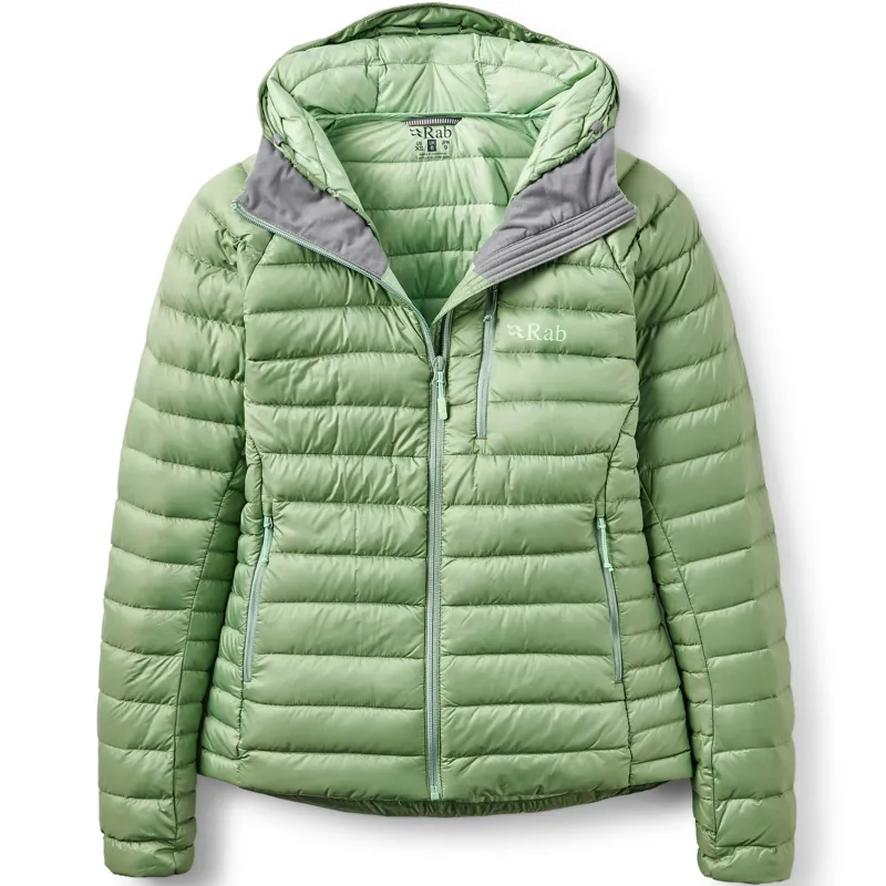 Rab Womens Microlight Alpine Hoody - Dark Fig Green