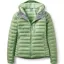 Rab Womens Microlight Alpine Hoody - Dark Fig Green
