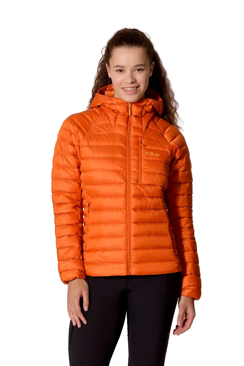 Rab Womens Microlight Alpine Hoody - Dark Melba-2