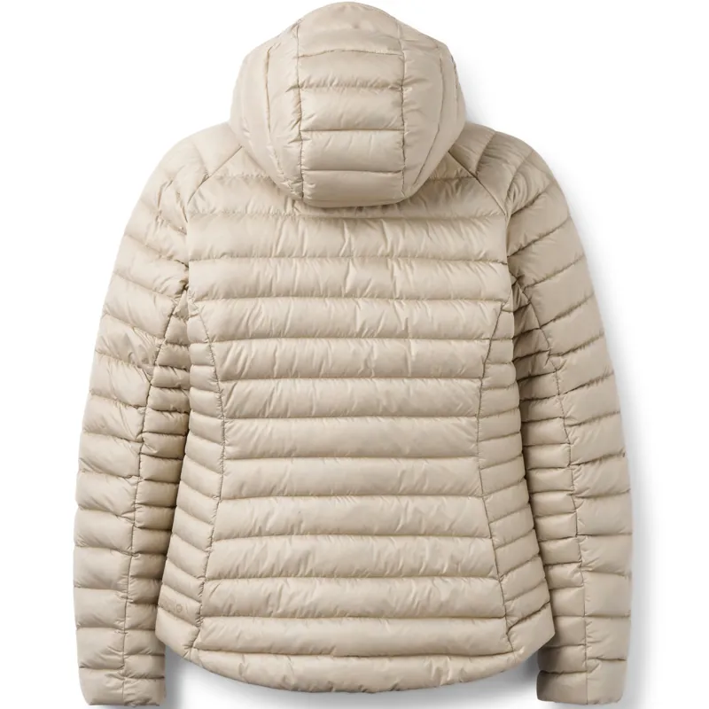 Rab Womens Microlight Alpine Hoody - Dark Pebble-1