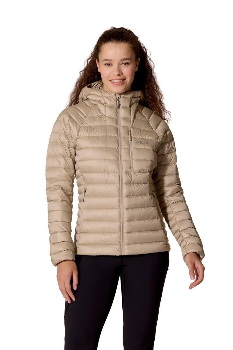 Rab Womens Microlight Alpine Hoody - Dark Pebble-2