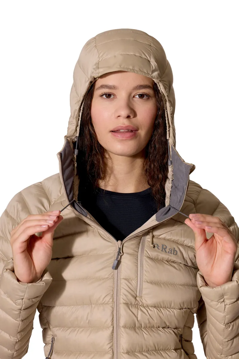 Rab Womens Microlight Alpine Hoody - Dark Pebble-5