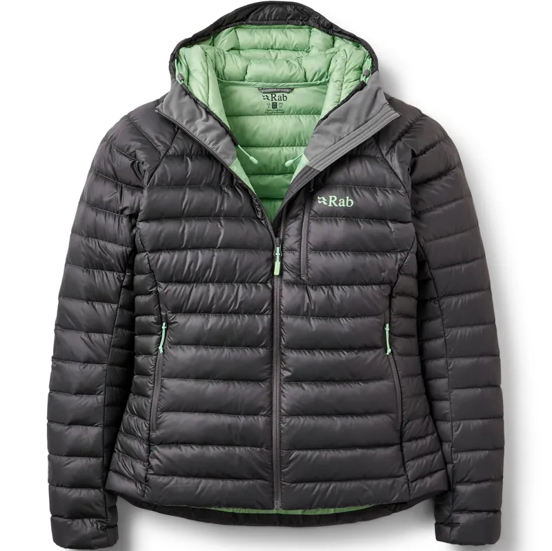 Rab Womens Microlight Alpine Hoody - Graphene
