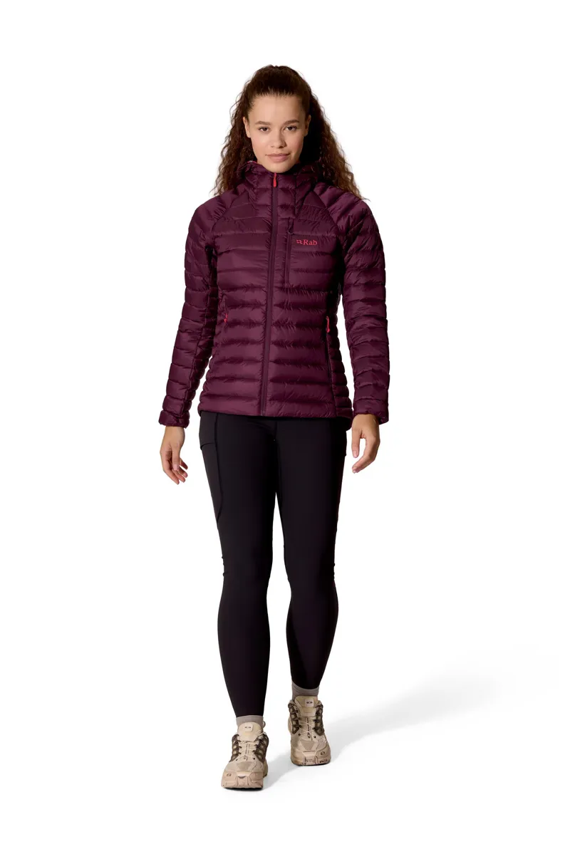 Rab Womens Microlight Alpine Hoody - Mulberry-3