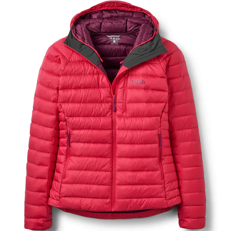 Rab Womens Microlight Alpine Hoody - Watermelon
