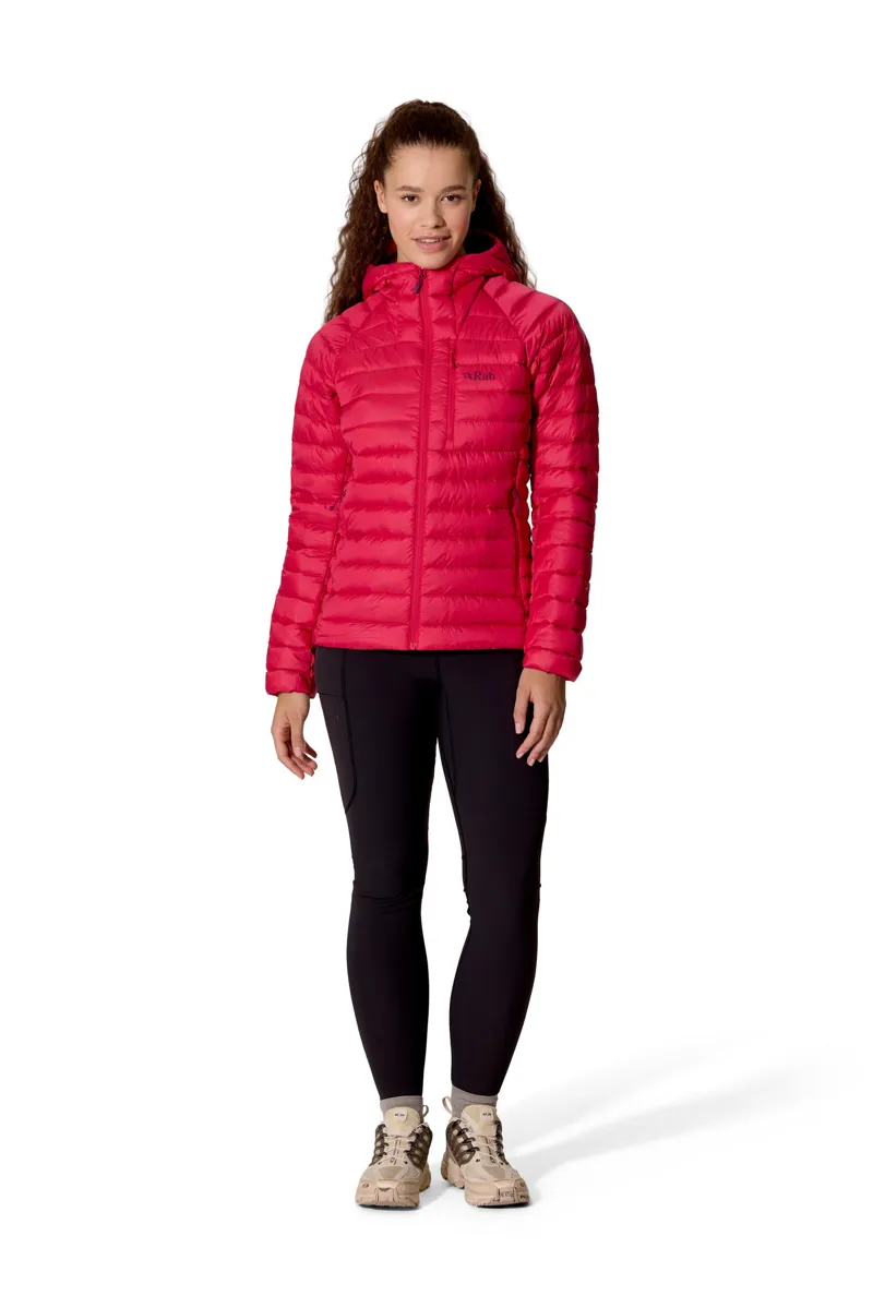 Rab Womens Microlight Alpine Hoody - Watermelon-3