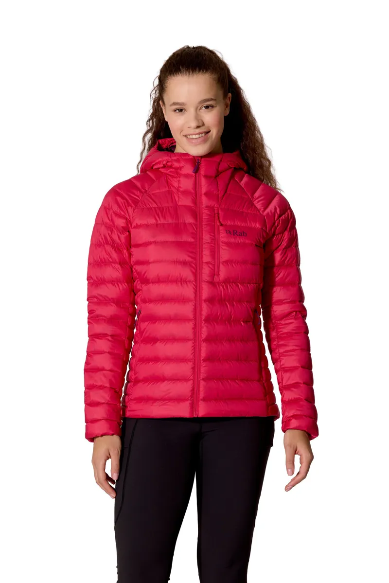 Rab Womens Microlight Alpine Hoody - Watermelon-2