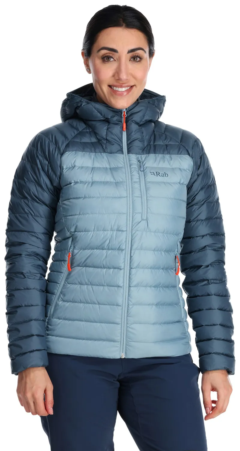 Rab Womens Microlight Alpine Jacket - Army-2
