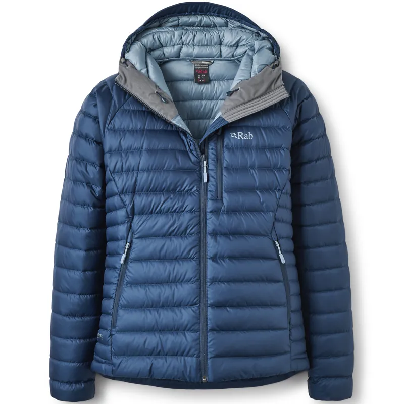 Rab Womens Microlight Alpine Jacket - Tempest Blue