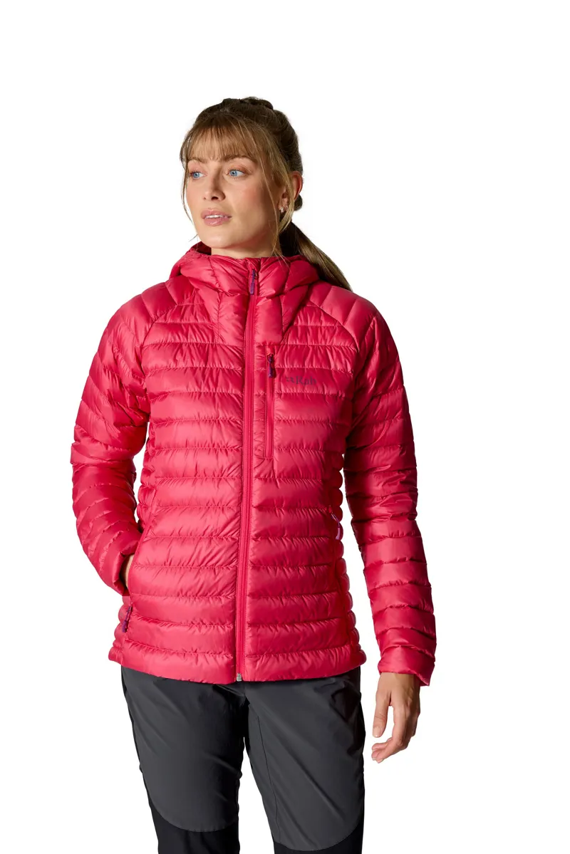 Rab Womens Microlight Alpine Jacket - Watermelon-2