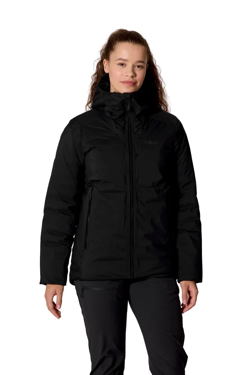 Rab Womens Microlight Shield Jacket - Black-4
