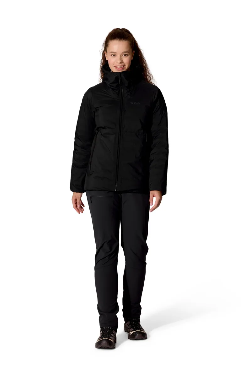 Rab Womens Microlight Shield Jacket - Black-2
