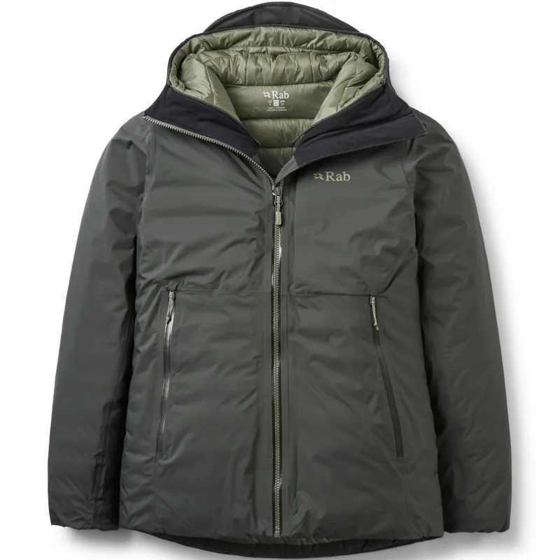 Rab Womens Microlight Shield Jacket - Dark Army