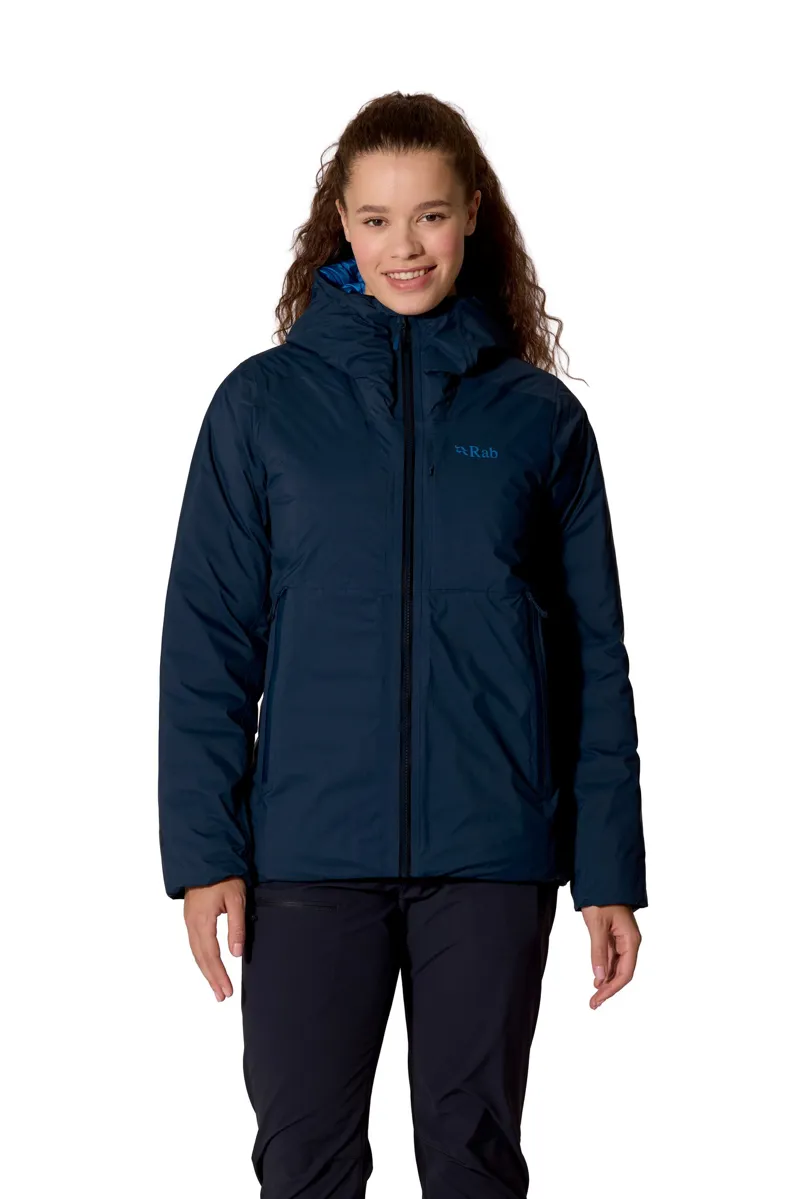 Rab Womens Microlight Shield Jacket - Galaxy Blue-4