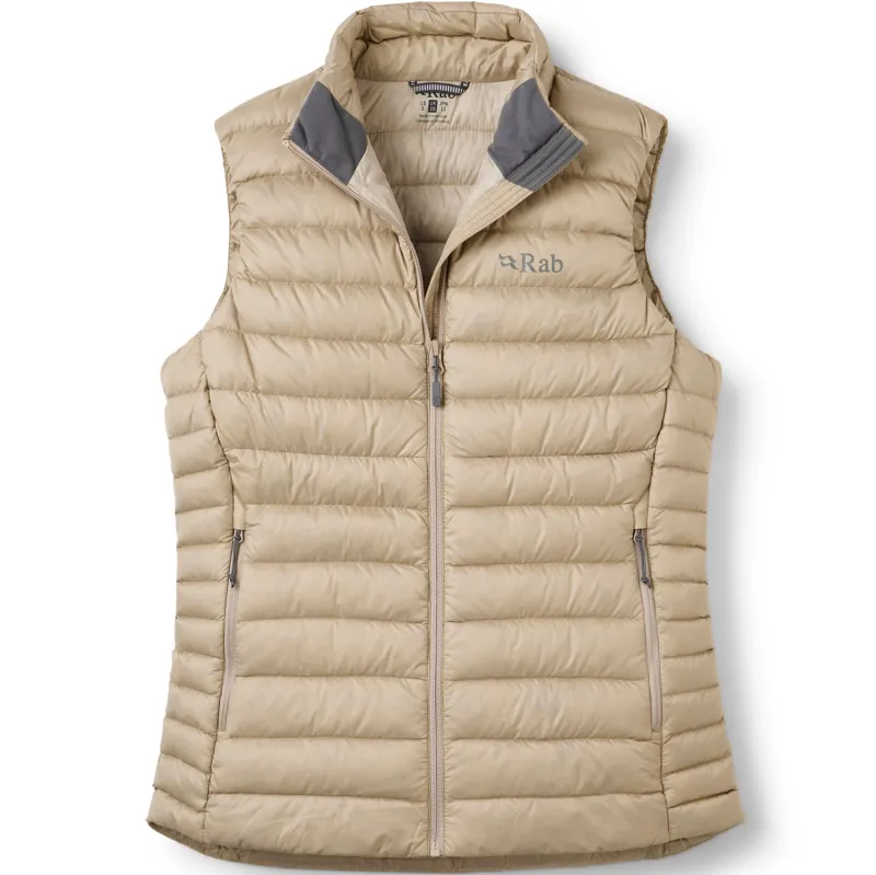 Rab Womens Microlight Vest - Dark Pebble