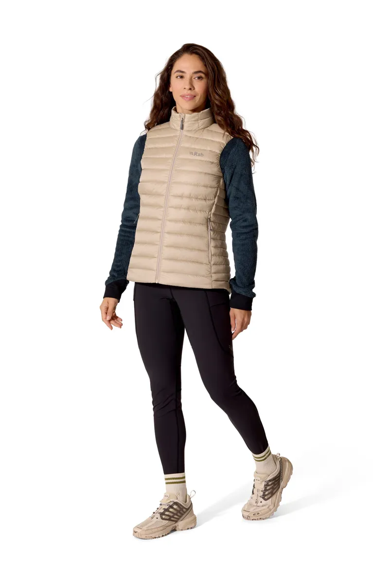 Rab Womens Microlight Vest - Dark Pebble-3