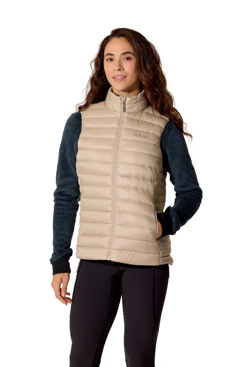 Rab Womens Microlight Vest - Dark Pebble-5