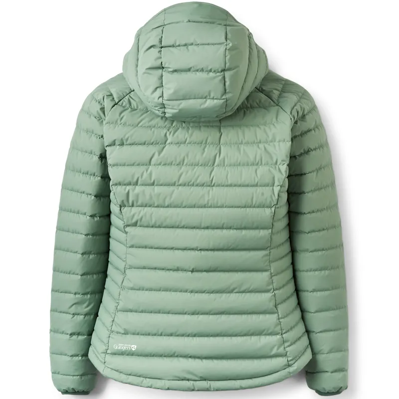 Rab Womens Microlight Windstopper Hoody - Dark Fig Green-2