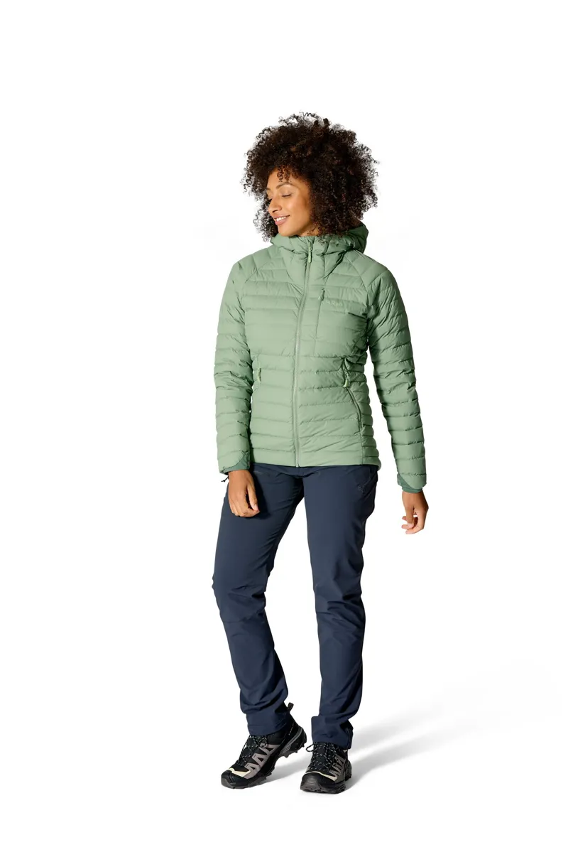 Rab Womens Microlight Windstopper Hoody - Tempest Blue-2