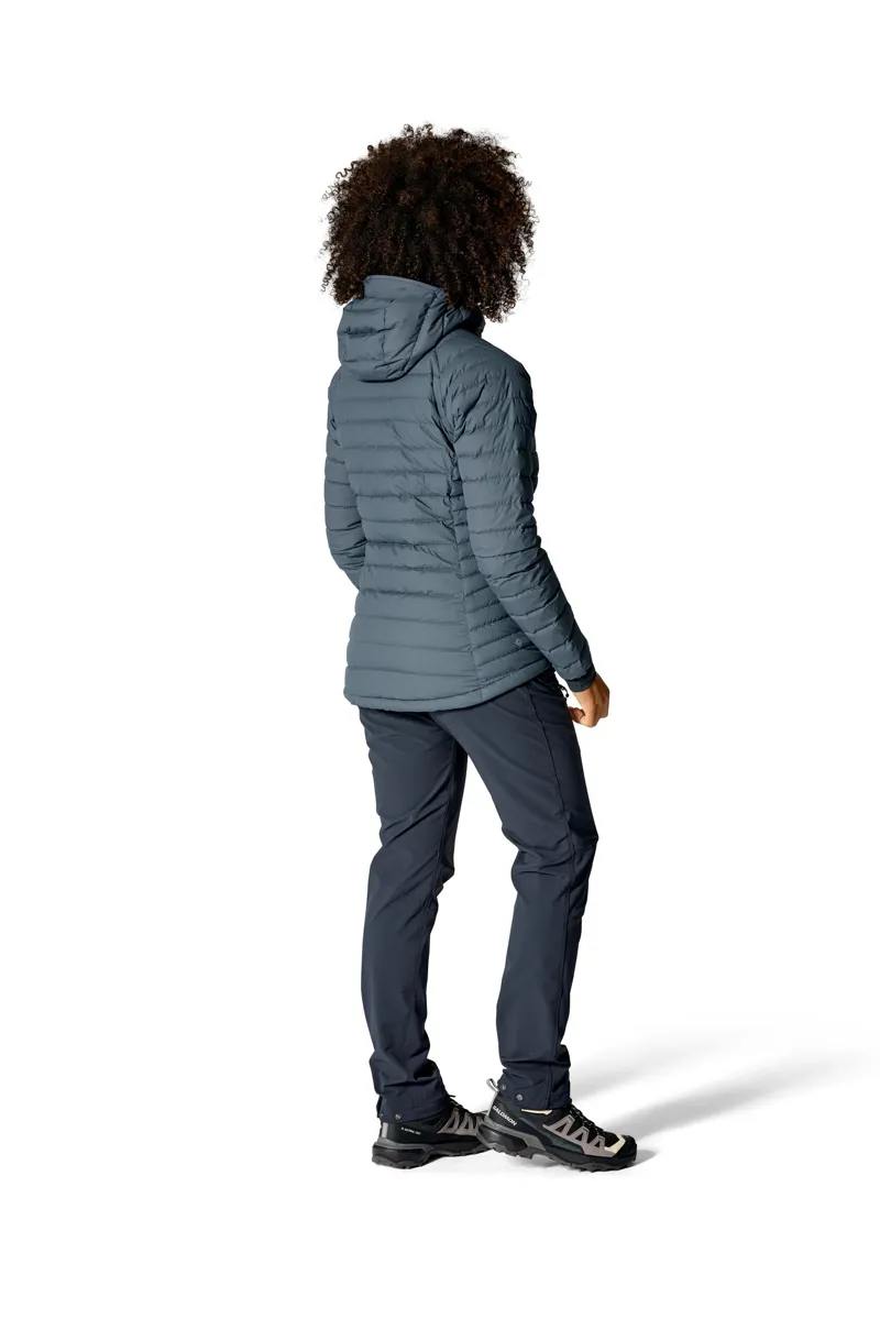 Rab Womens Microlight Windstopper Hoody - Steel-2