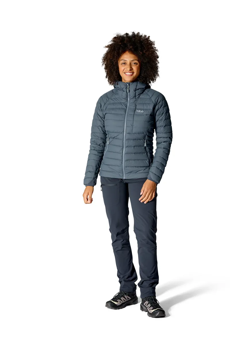 Rab Womens Microlight Windstopper Hoody - Steel-3