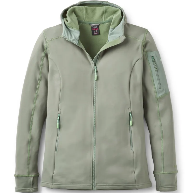 Rab Womens Modulus Hoody - Dark Fig Green