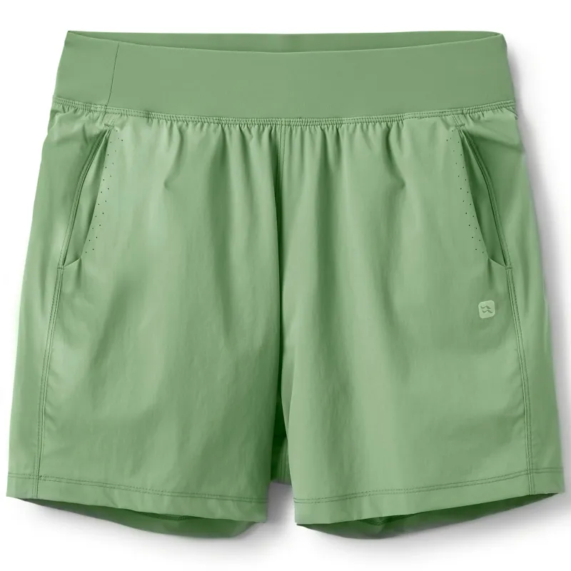 Rab Womens Momentum Shorts - Dark Fig Green