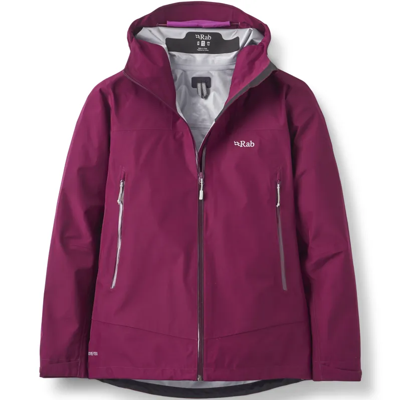 Rab Womens Namche GTX Jacket - Mulberry