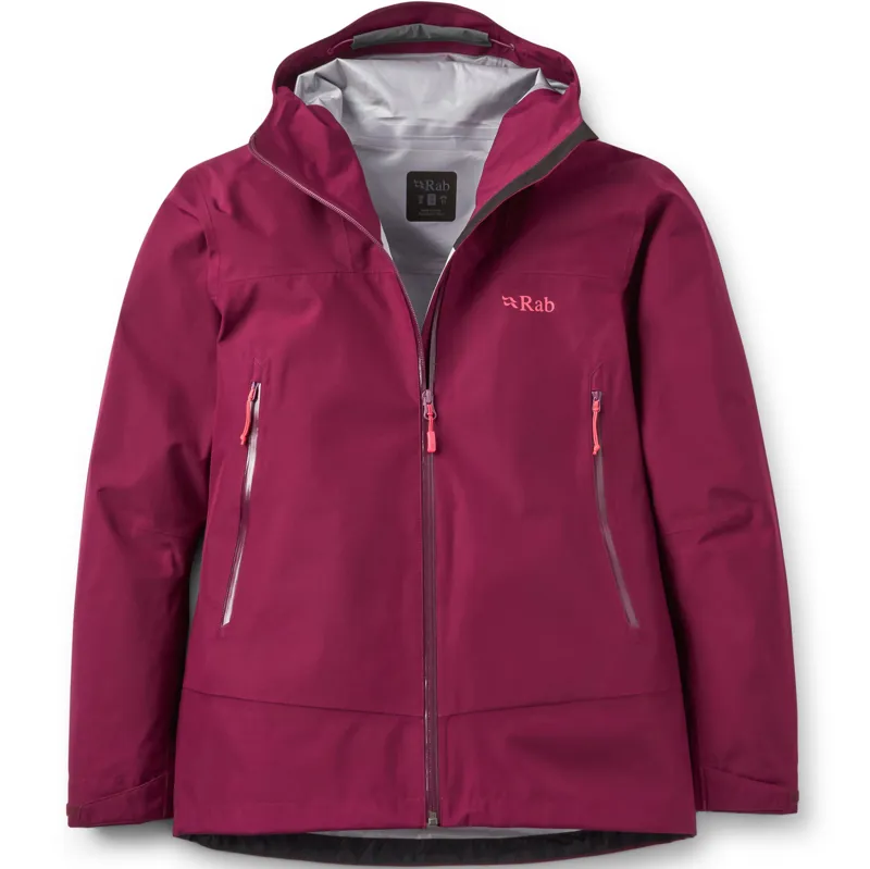 Rab Womens Namche GTX Jacket - Mulberry