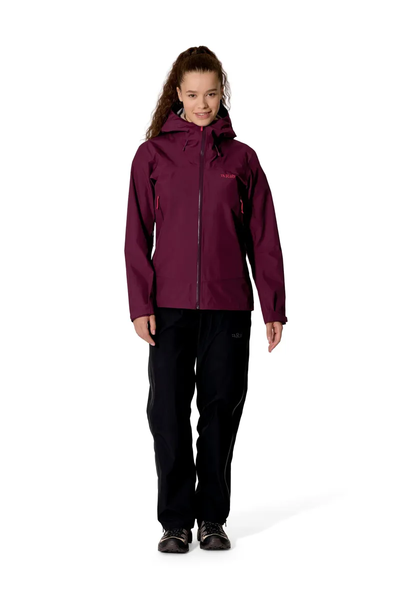 Rab Womens Namche GTX Jacket - Mulberry-2