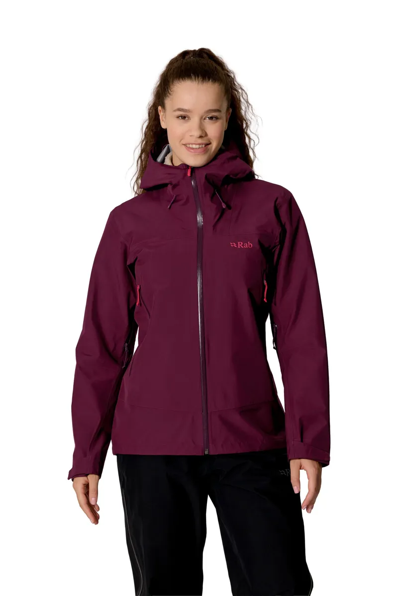 Rab Womens Namche GTX Jacket - Mulberry-4