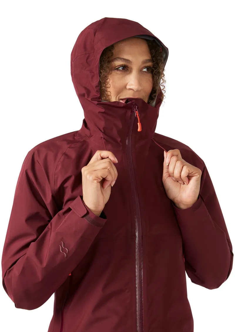 Rab Womens Namche Paclite Jacket - Deep Heather-9